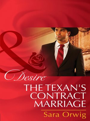 cover image of The Texan's Contract Marriage